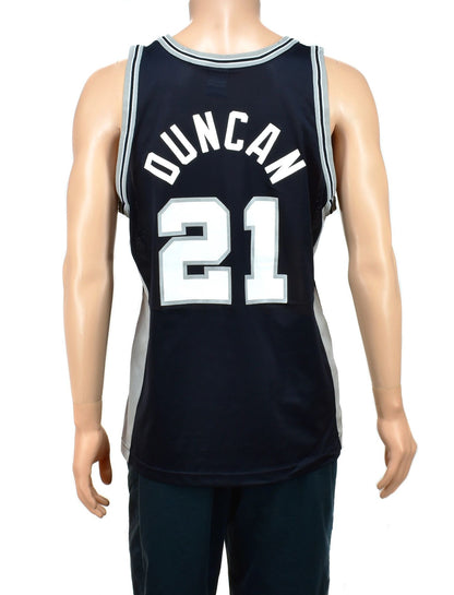 Tim Duncan San Antonio Spurs Champion Jersey Size 44