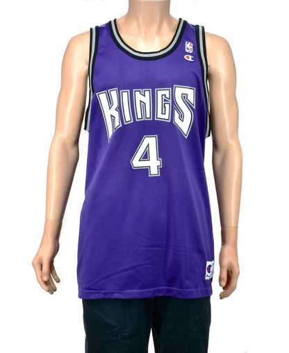 Sacramento Kings Chris Webber Champion Jersey Size 48