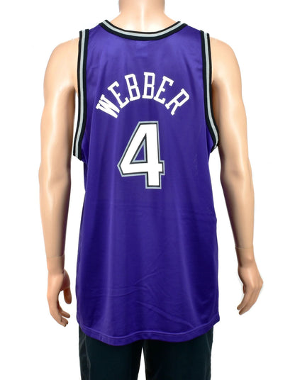 Sacramento Kings Chris Webber Champion Jersey Size 48