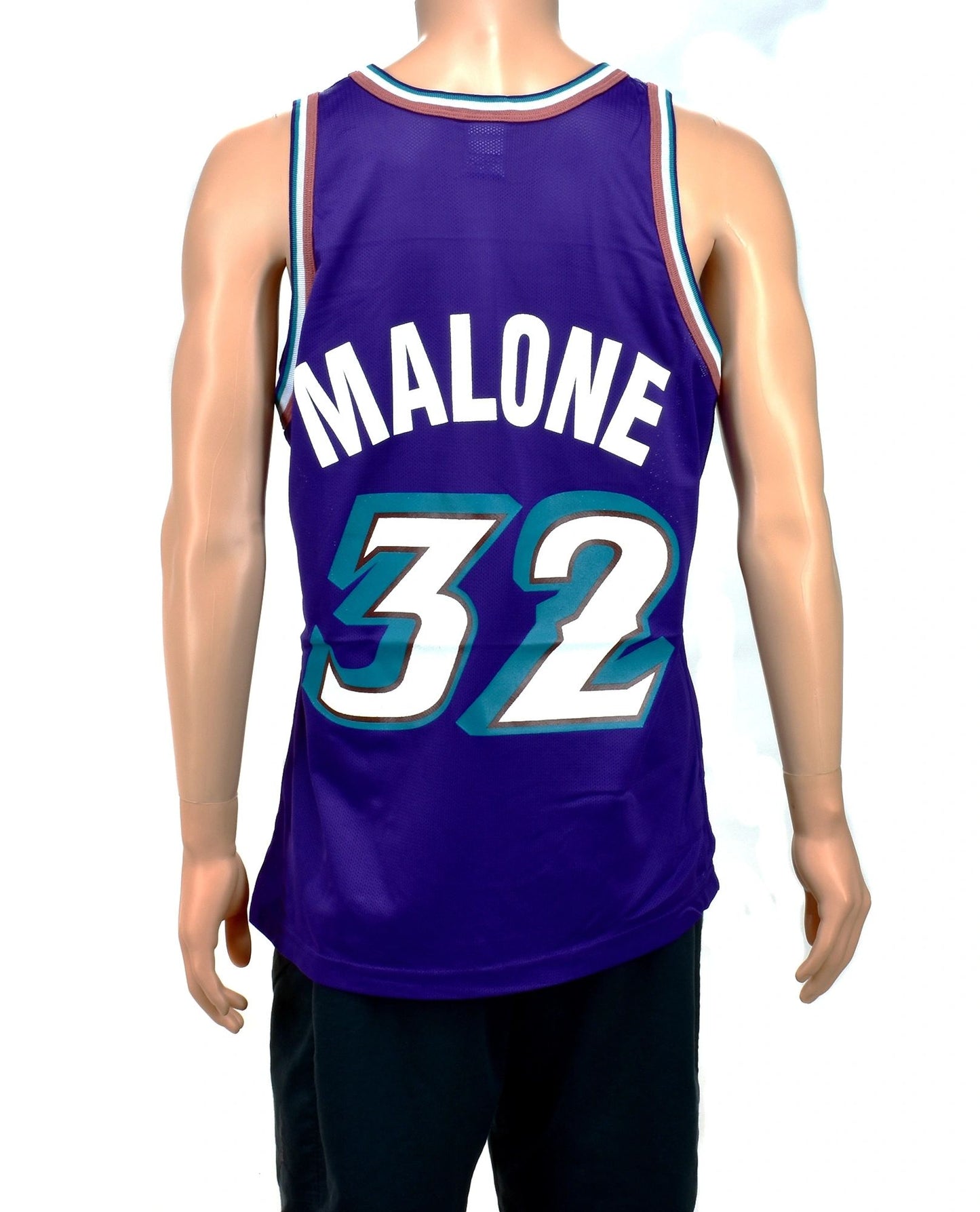 Utah Jazz Karl Malone Champion Jersey Size 44