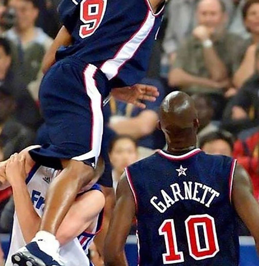 USA Dream Team Champion Jersey 2000 Olympics Kevin Garnett 52