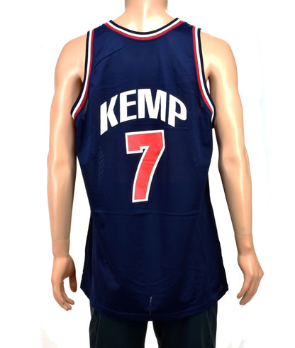 USA Dream Team 2 Shawn Kemp 1994 FIBA Champion Jersey Size 48