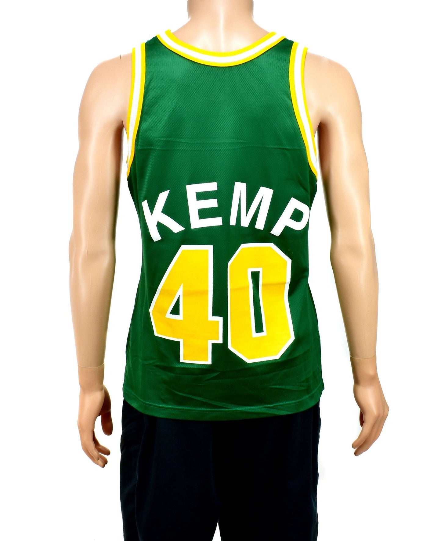 Seattle Supersonics Shawn Kemp Champion Jersey Size 40