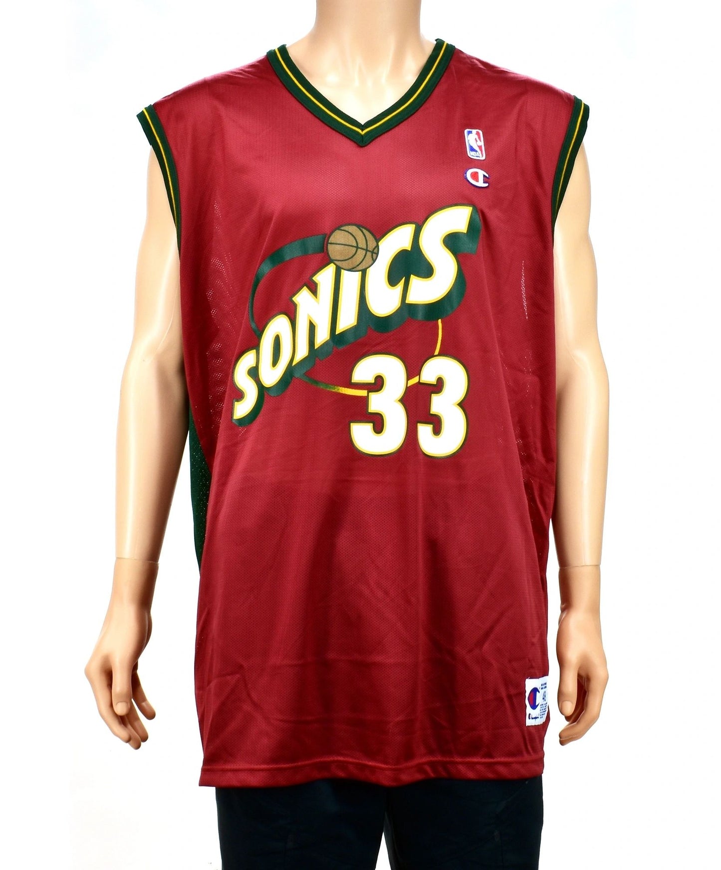 Patrick Ewing Seattle Supersonics Champion Jersey Size 48