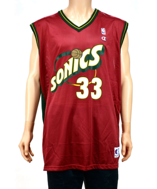 Patrick Ewing Seattle Supersonics Champion Jersey Size 48
