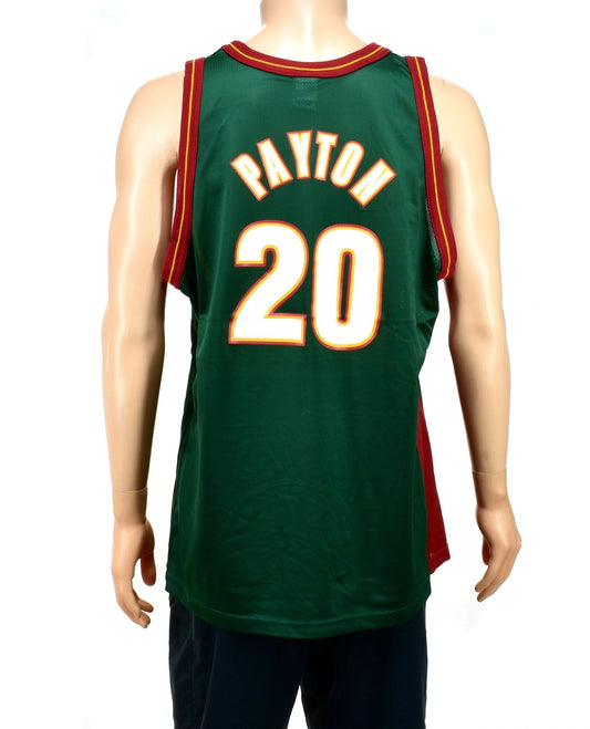 Seattle Supersonics Gary Payton Champion Jersey Size 40