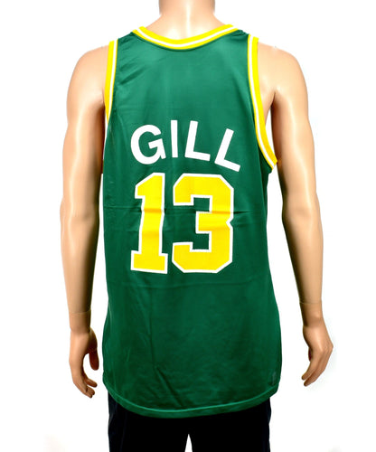 Seattle Supersonics Kendall Gill Champion Jersey Size 48