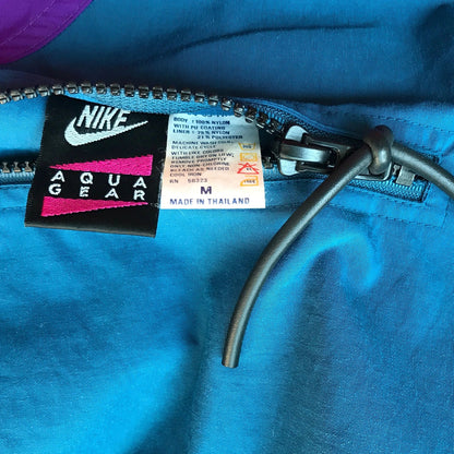 Nike Aqua Gear Reversible Camo Anorak Windbreaker Jacket