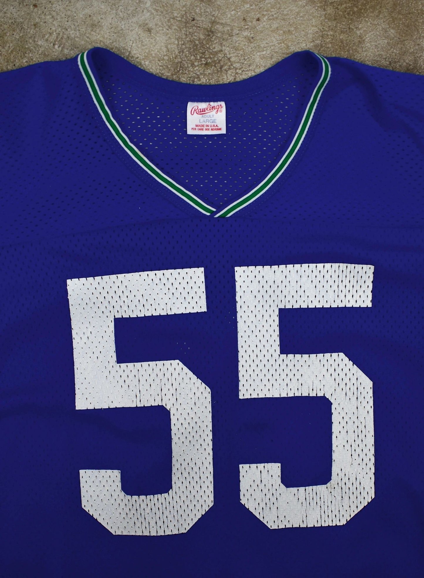 Seattle Seahawks Brian Bosworth "The Boz" Rawlings Game Jersey Size Large
