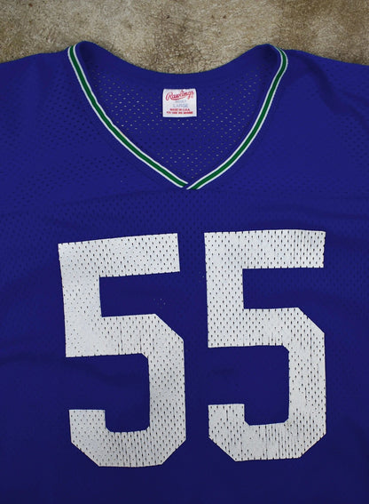 Seattle Seahawks Brian Bosworth "The Boz" Rawlings Game Jersey Size Large