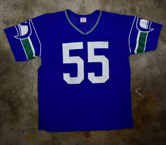 Seattle Seahawks Brian Bosworth "The Boz" Rawlings Game Jersey Size Large