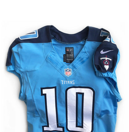 Tennessee Titans Nike Jake Locker Authentic 2012 Game Jersey
