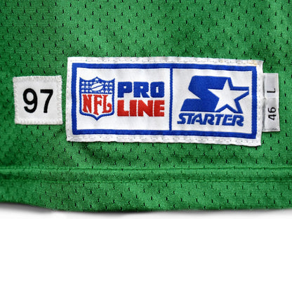 1997 Chuck Clements Authentic Game Used New York Jets Football Jersey