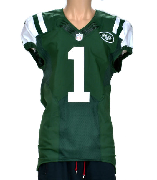 2014 Michael Vick New York Jets Game Issued Nike Football Jersey