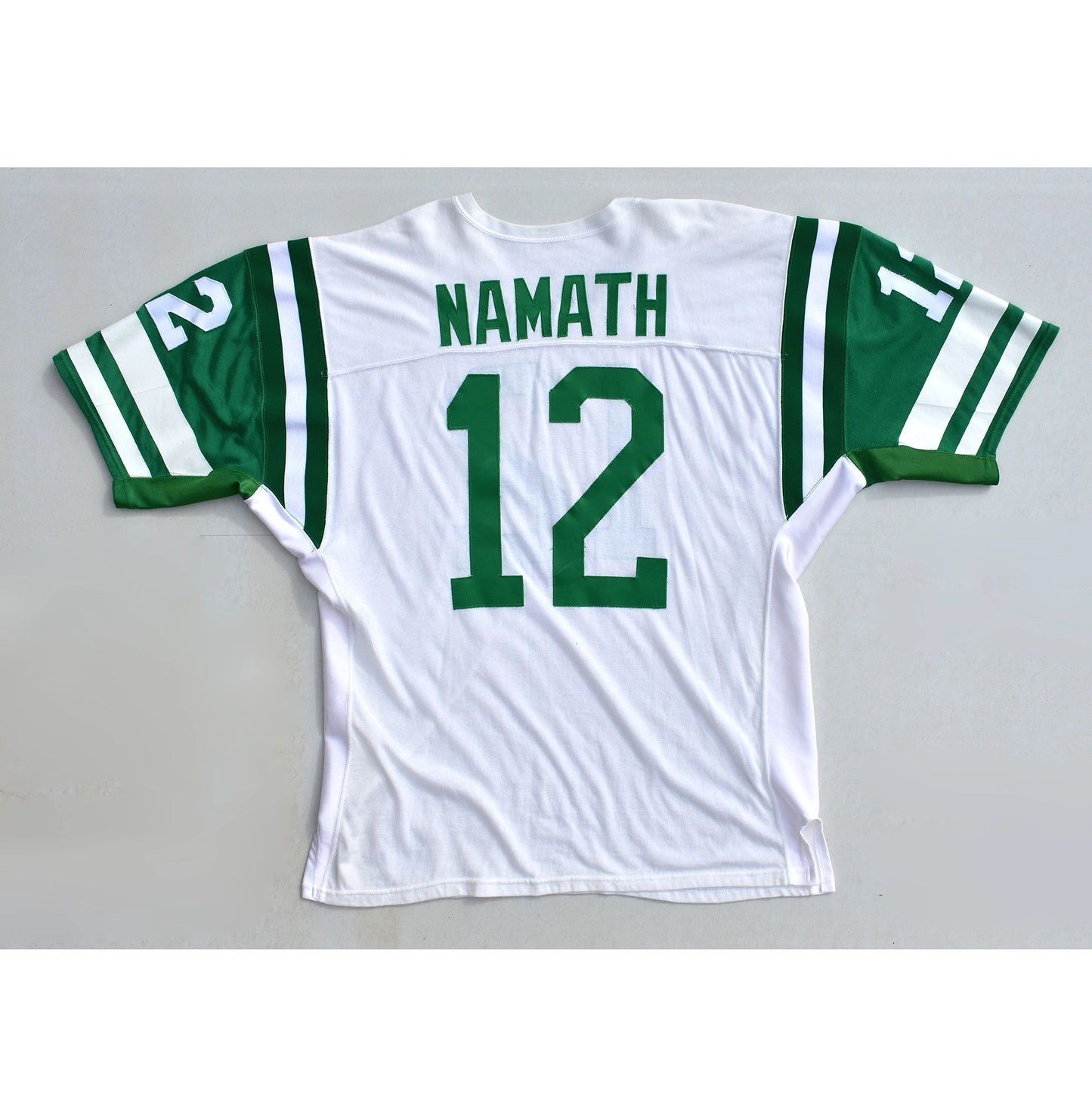 Cosby Joe Namath Authentic New York Jets Durene Football Game Jersey Made in Berlin, WI