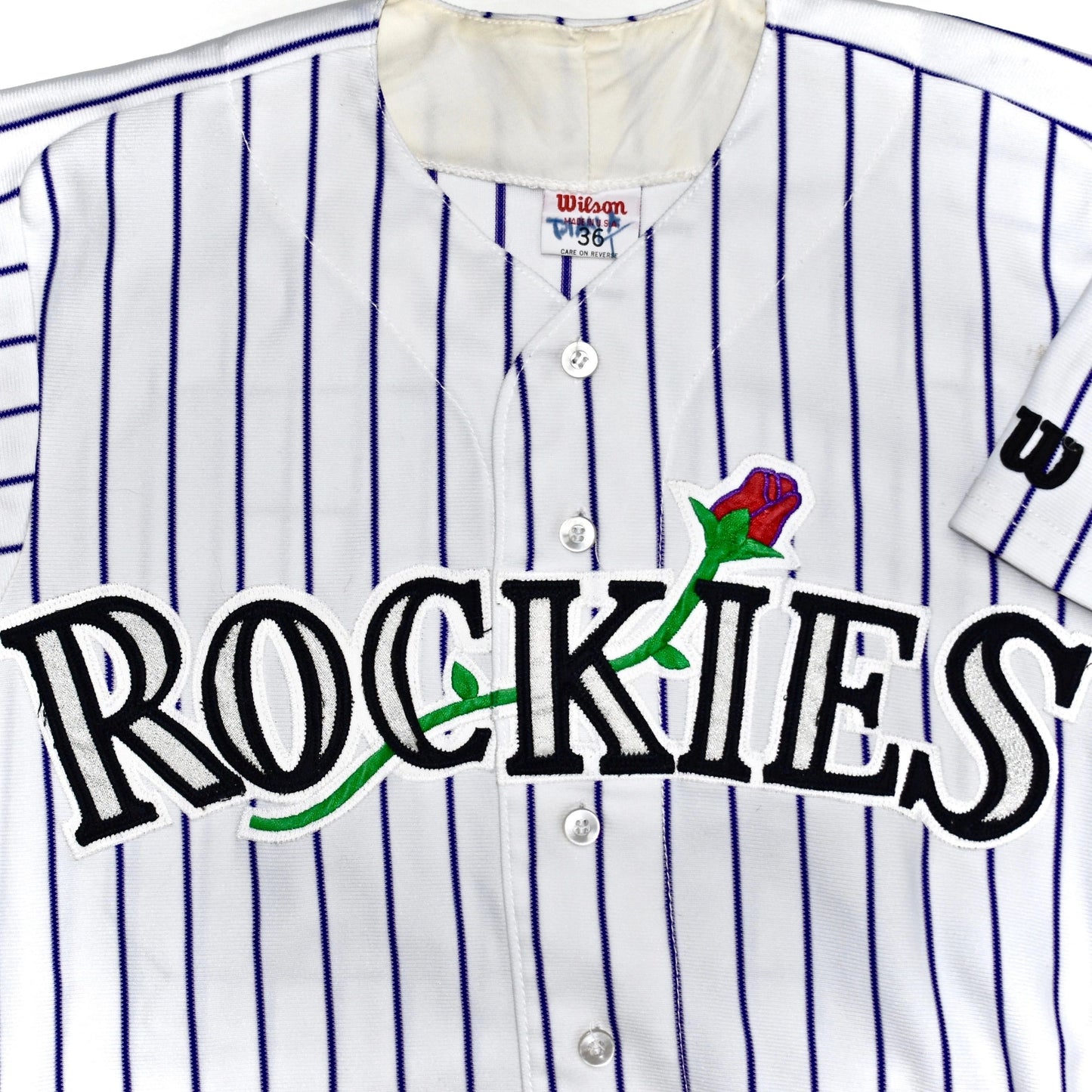 Portland Rockies Game Used BAT BOY Jersey