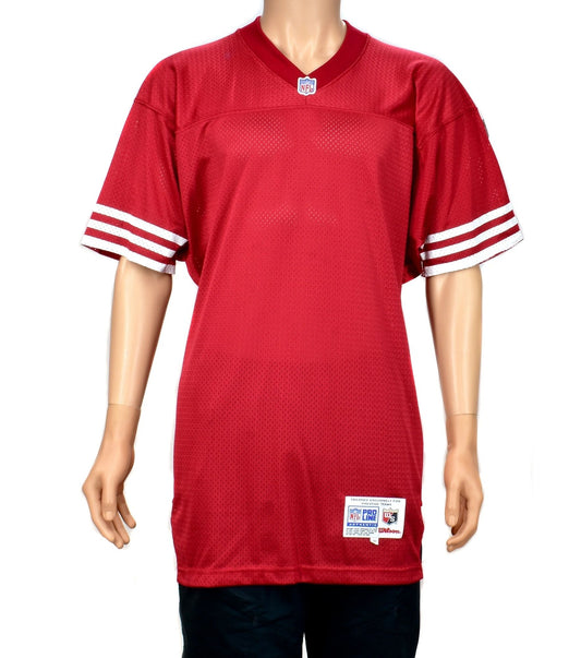 San Francisco Blank Wilson 49ers Authentic Game Cut Pro Line Jersey Size 44