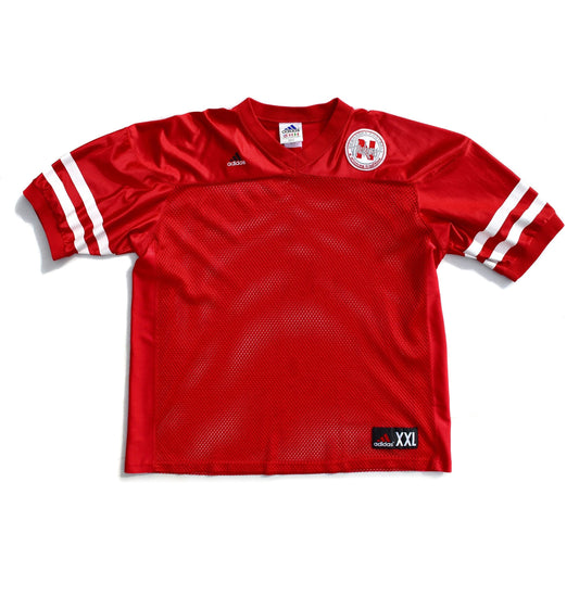Blank Nebraska Cornhuskers Adidas Authentic Game Cut Jersey Size XXL