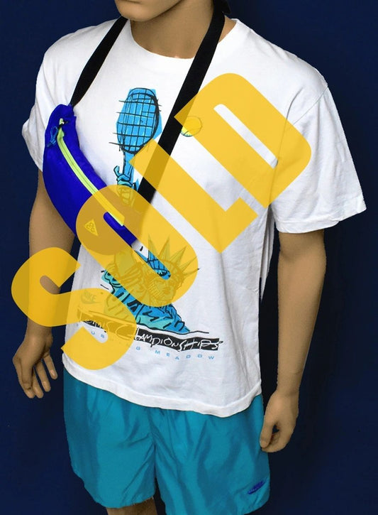 Nike U.S. Open Tennis 1990s @ Flushing Meadows Gray Tag Shirt