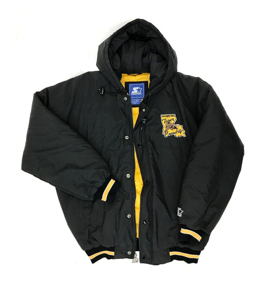 Grambling State University Tigers 90's Starter Parka Jacket Size Large