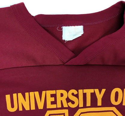 USC Ronnie Lott 1970's Poly Knit 3/4 Sleeve Football Jersey Size Large