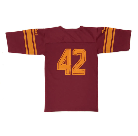 USC Ronnie Lott 1970's Poly Knit 3/4 Sleeve Football Jersey Size Large