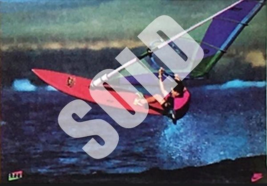 Nike Aqua Gear "Windsurfing" Poster Original 90s NEW