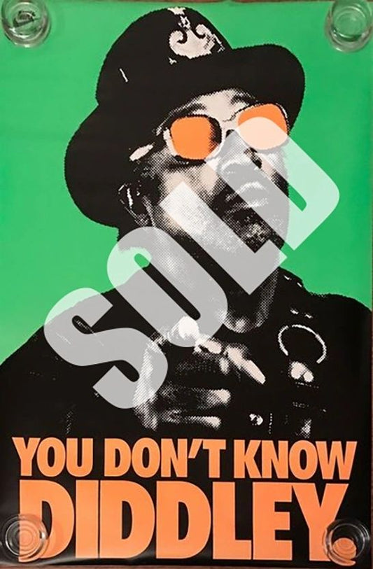Nike Bo Jackson "You Don't Know Diddley" Poster NEW