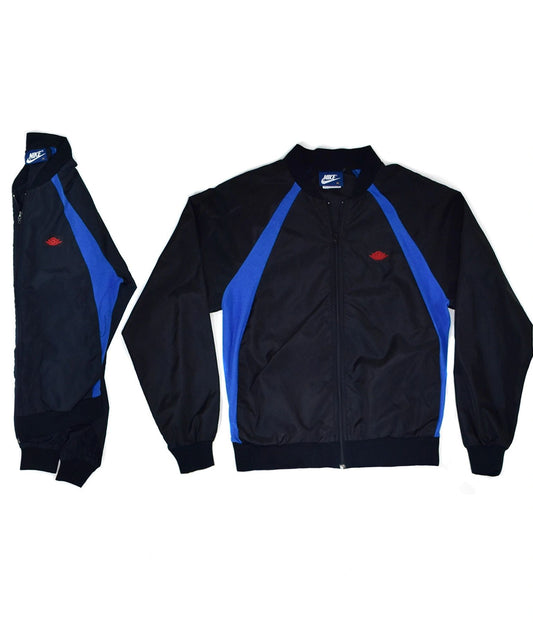 Nike Air Jordan 1 1985 OG Black/Blue Nylon Jackets Size M, L
