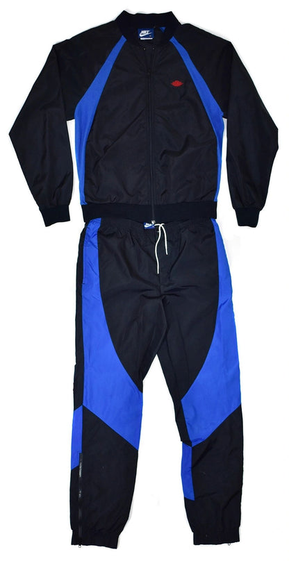 Nike Air Jordan 1 1985 OG Nylon Track Suit Black/Blue Size Medium