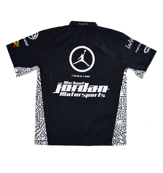 Air Jordan Motorcycle Team Authentic Vicci Pit Crew Shirt, Size Large