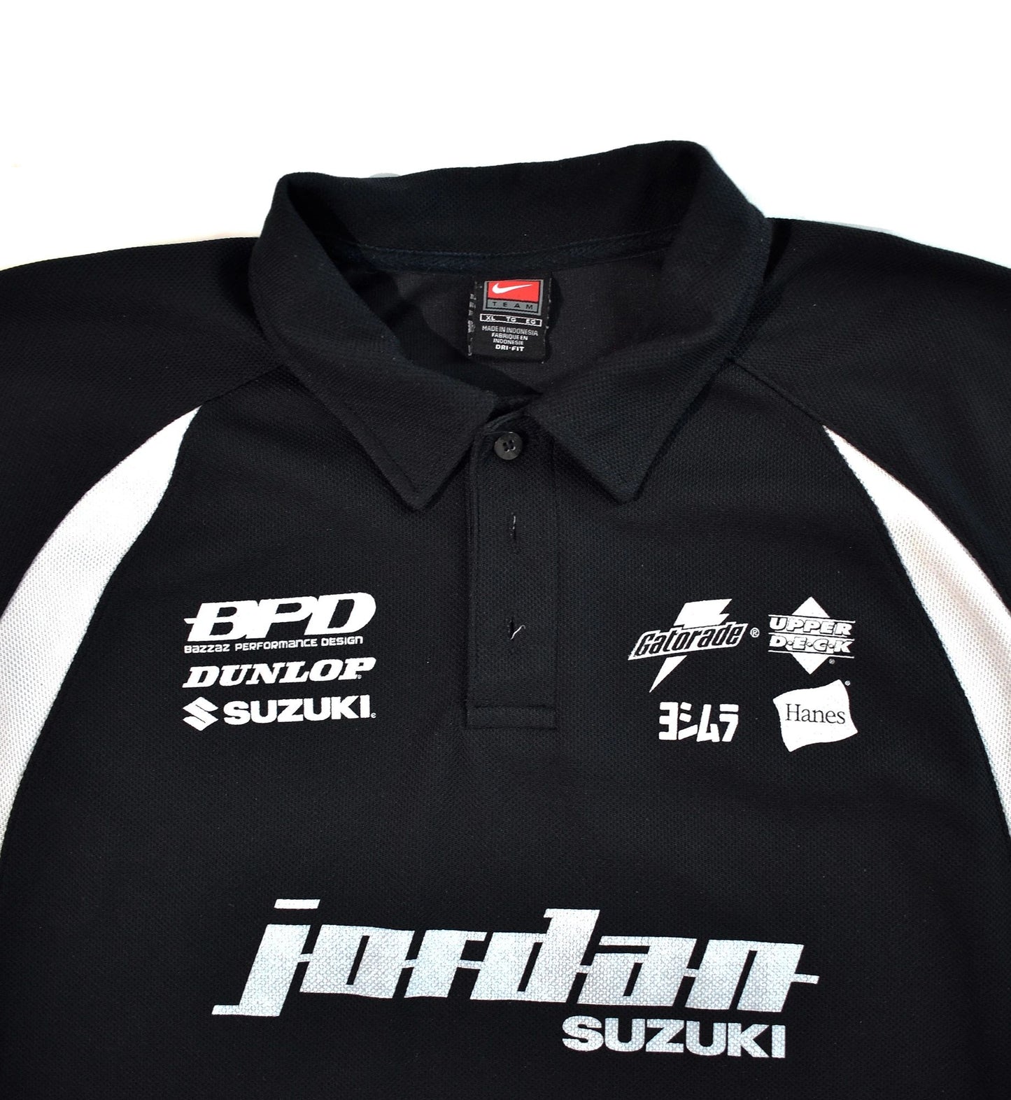 Nike Jordan Motorcycle Dri-Fit Team Authentic Pit Crew Shirt, Size XL