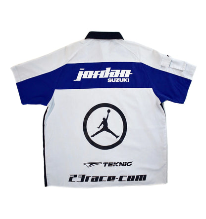 Nike Jordan Motorcycle Team Authentic Teknic Pit Crew Shirt, Size XXL