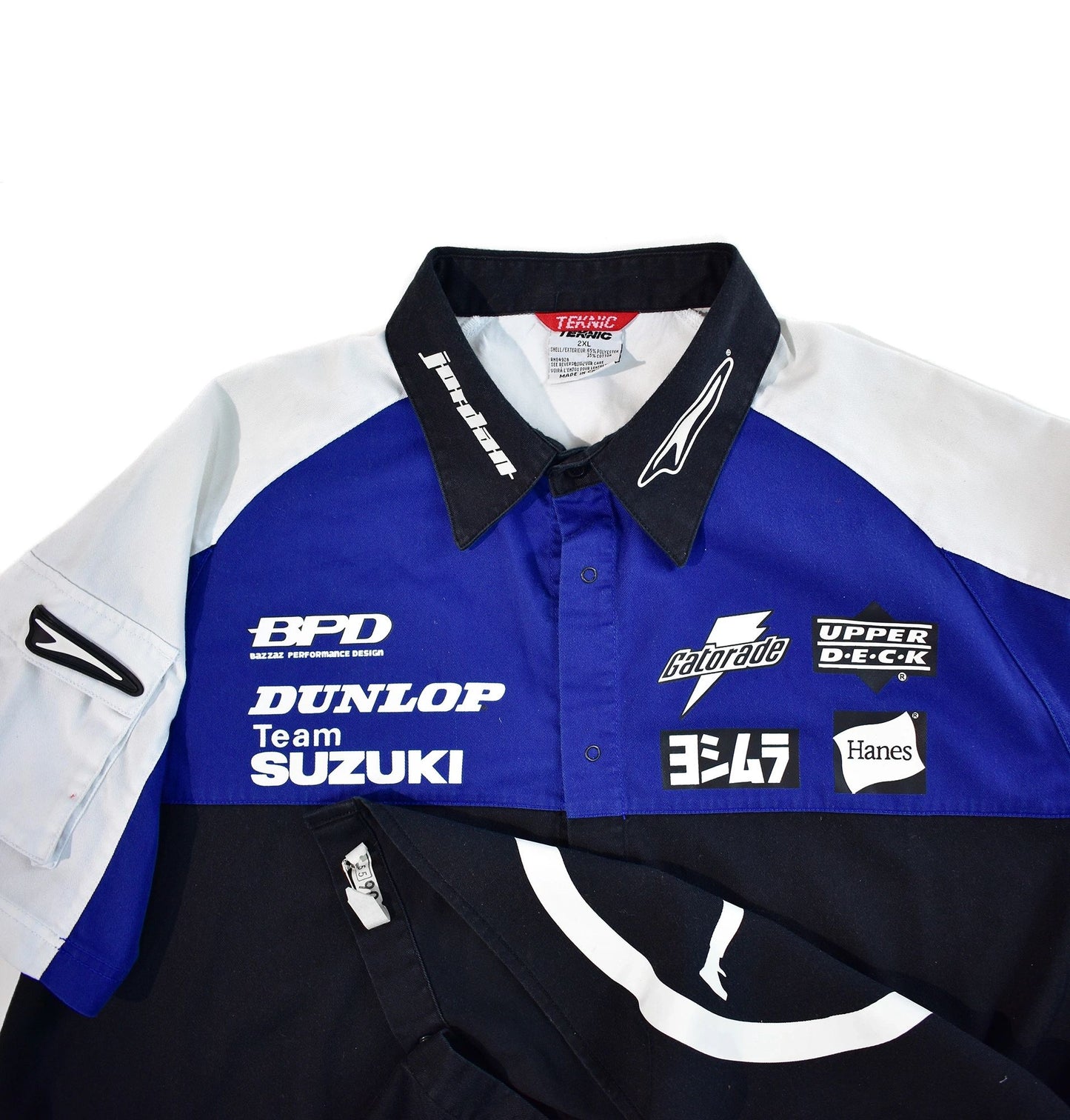 Nike Jordan Motorcycle Team Authentic Teknic Pit Crew Shirt, Size XXL
