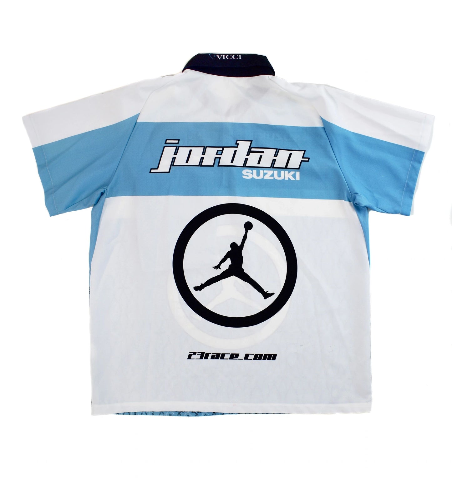 Nike Jordan Motorcycle 23 XXIII Team Authentic Vicci Pit Crew Shirt, Size XXL