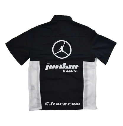 Nike Jordan Motorcycle Team Authentic Joe Rocket Embroidered Pit Crew Shirt
