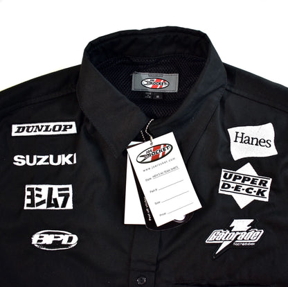 Nike Jordan Motorcycle Team Authentic Joe Rocket Embroidered Pit Crew Shirt
