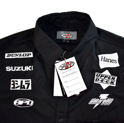 Nike Jordan Motorcycle Team Authentic Joe Rocket Embroidered Pit Crew Shirt