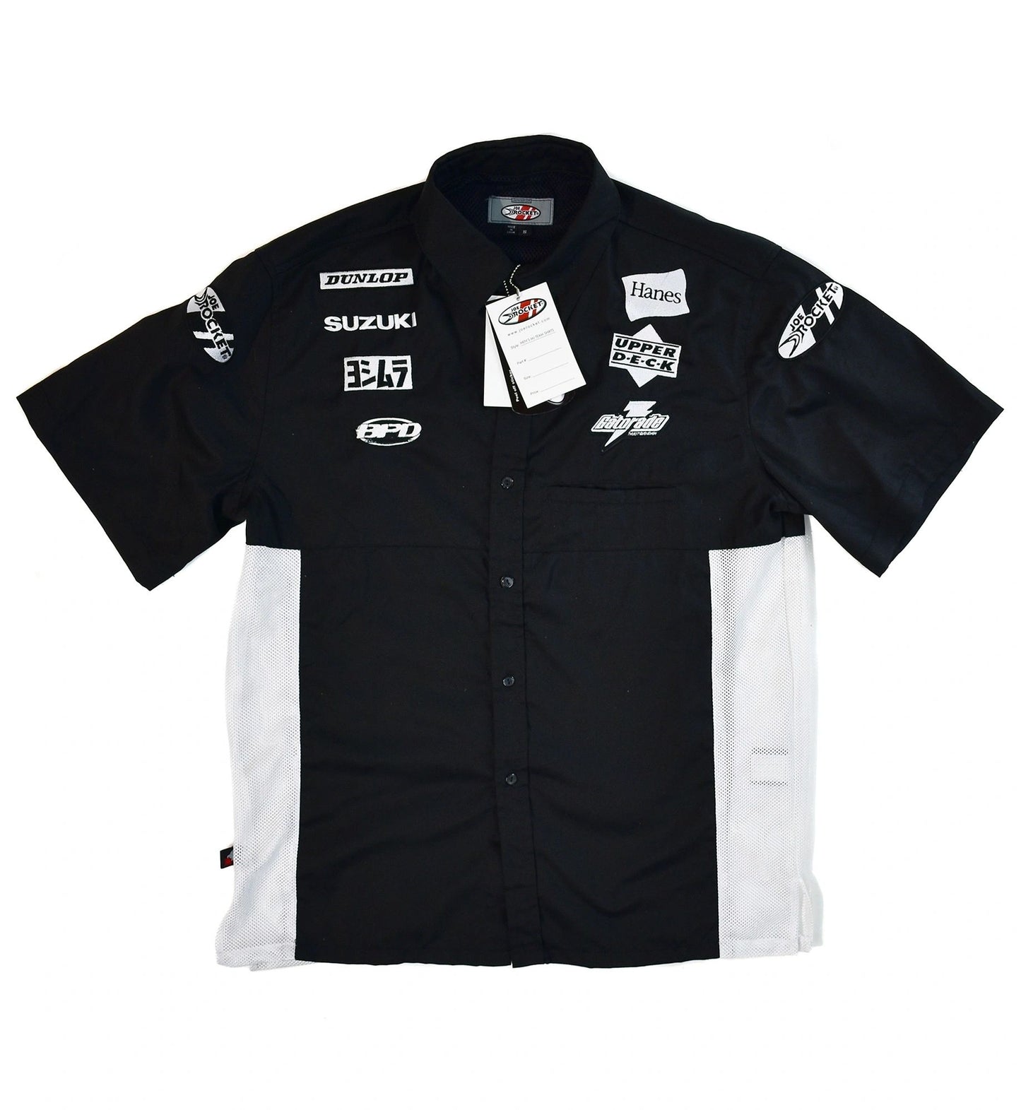 Nike Jordan Motorcycle Team Authentic Joe Rocket Embroidered Pit Crew Shirt