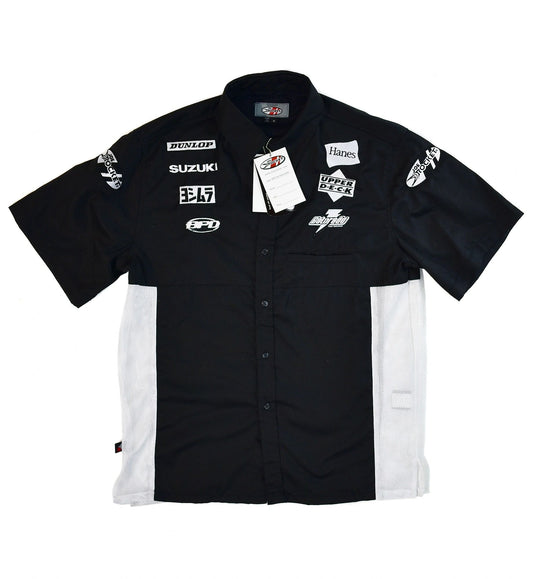 Nike Jordan Motorcycle Team Authentic Joe Rocket Embroidered Pit Crew Shirt