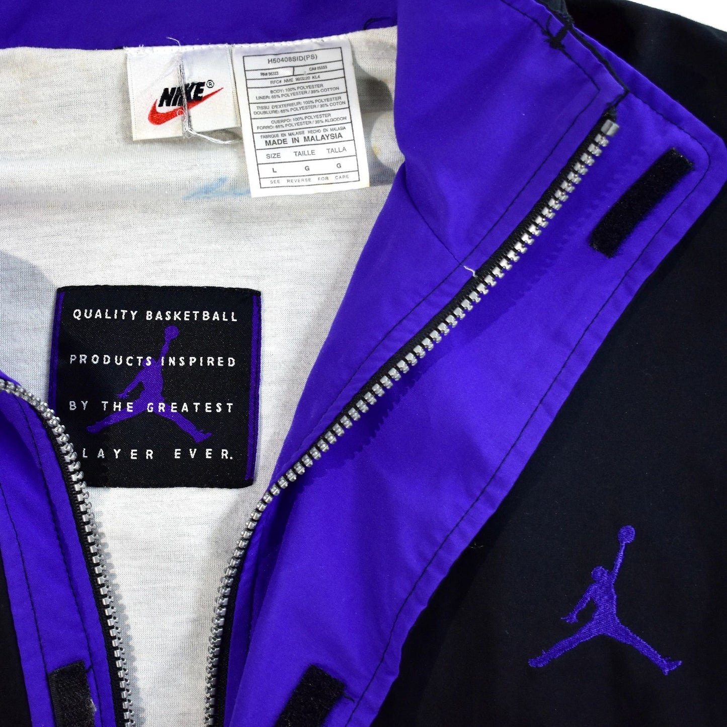 Nike Air Jordan 11 XI OG 1996 Concord Rare PLAYER SAMPLE Jacket