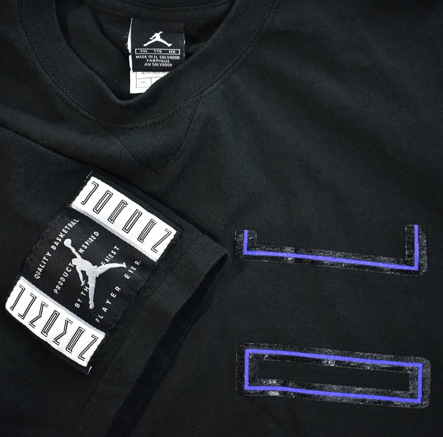 Nike Air Jordan 11 XI 2001 Concord Retro Tee Shirt, Size XXL
