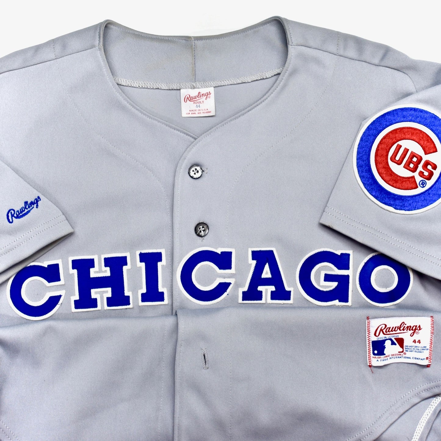 Chicago Cubs Authentic 1990 Rawlings Game Jersey