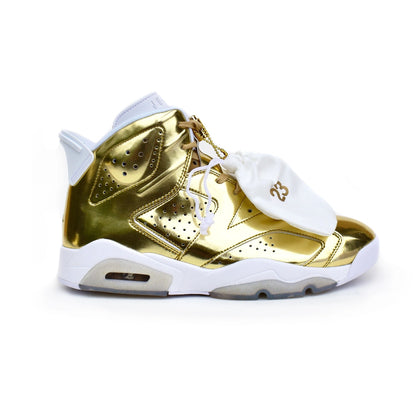 Nike Air Jordan 6 VI Pinnacle Gold New In Box w/ Extras Size 10