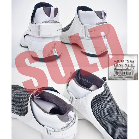 Nike Air Jordan 19 XIX MJ Sample Wear test Shoes Size 13.5 + Bonus