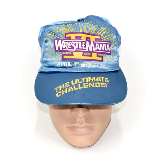 1990 WWF Wrestlemania VI Satin Snapback Hat