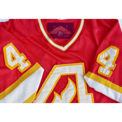 1/1 Atlanta Flames 1972 Durene Custom Chainstitched Hockey Jersey "404"