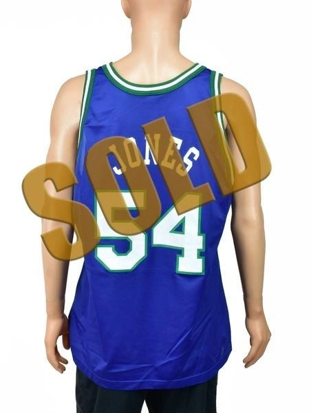 Popeye Jones Dallas Mavericks Champion Jersey Size 48