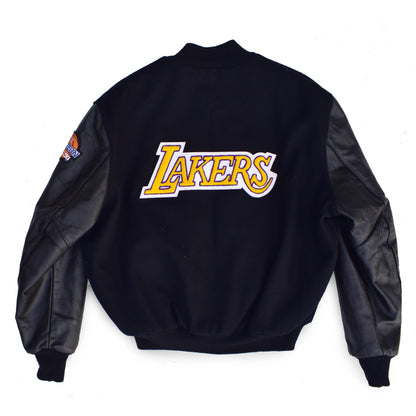 1/1 Los Angeles Lakers Custom Chain Stitch NBA Letterman Jacket