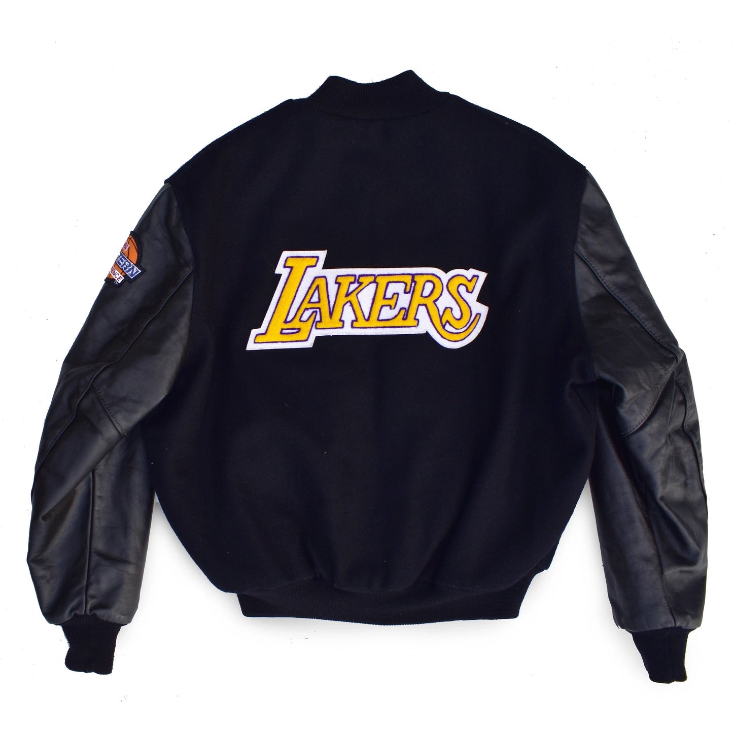 1/1 Los Angeles Lakers Custom Chain Stitch NBA Letterman Jacket